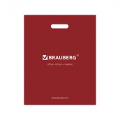 Пакет презентационно-упаковочный BRAUBERG, 32х40 см, усиленная ручка, 505499